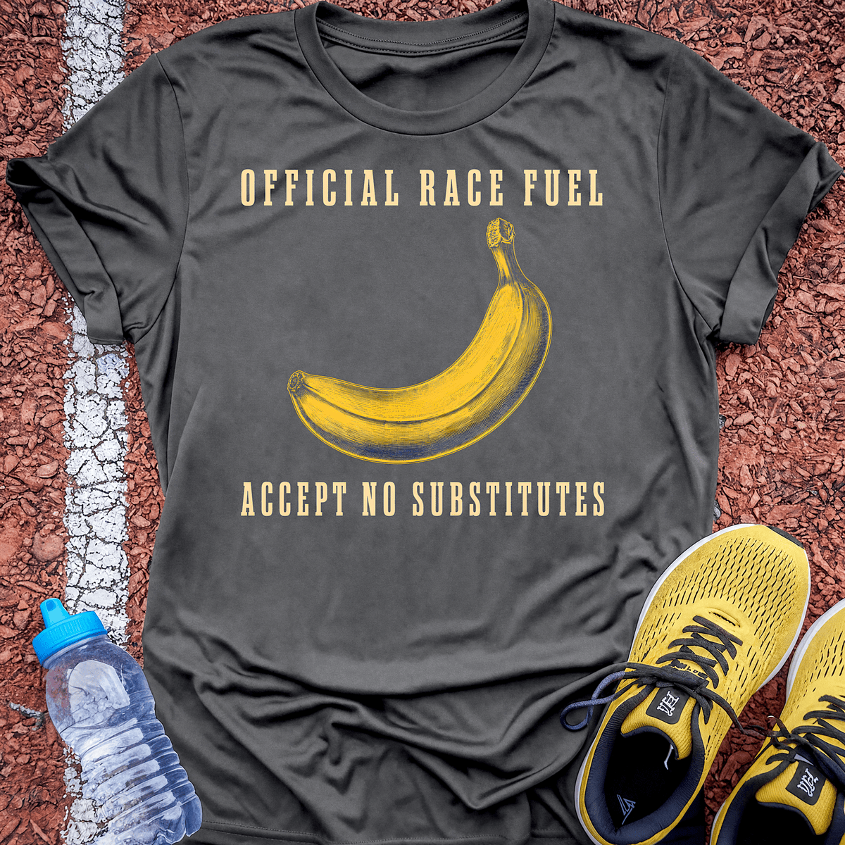 Official Race Fuel T-Shirt - Charcoal