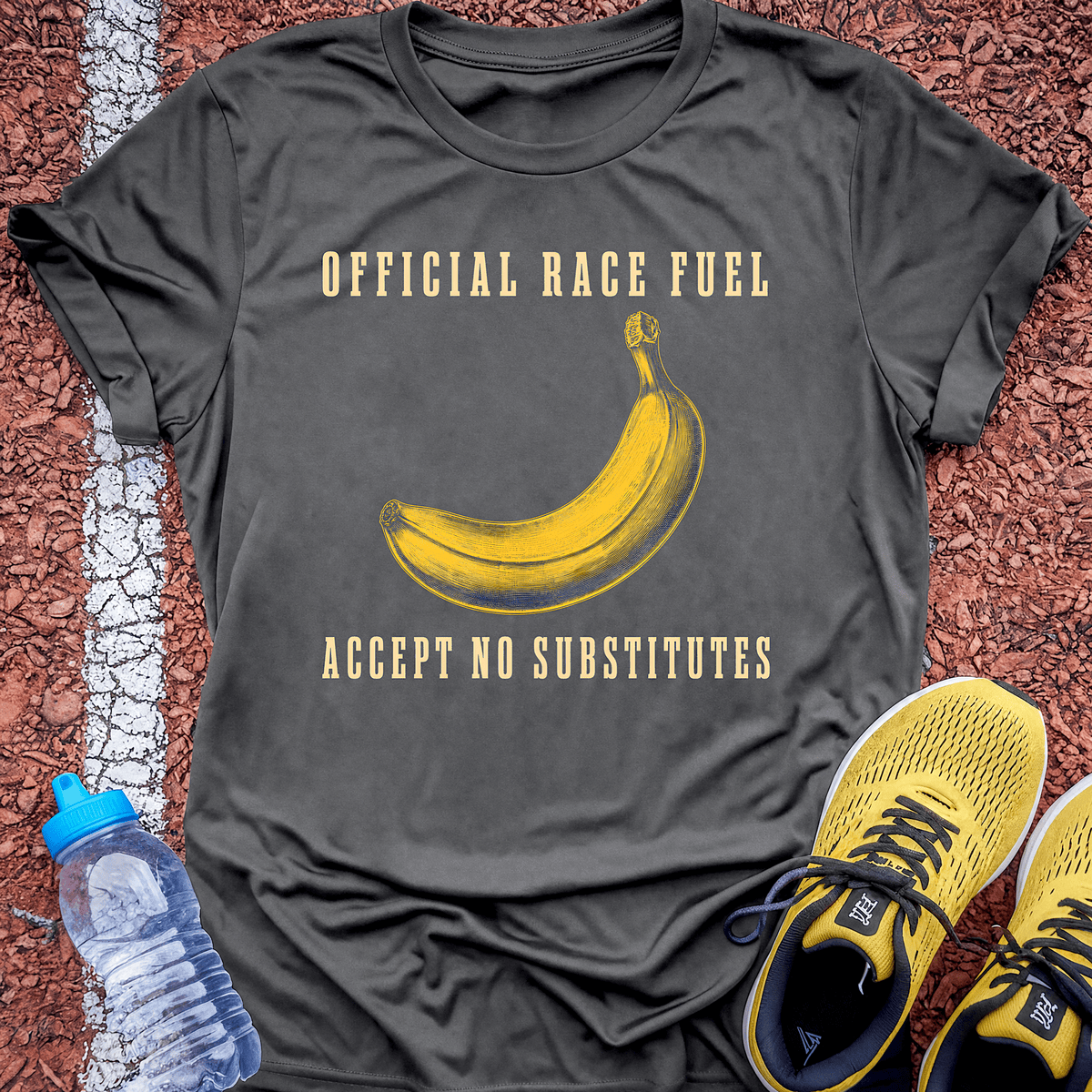 Official Race Fuel T-Shirt - Charcoal