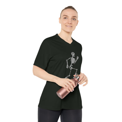 Bones Women's V-Neck Tech Tee