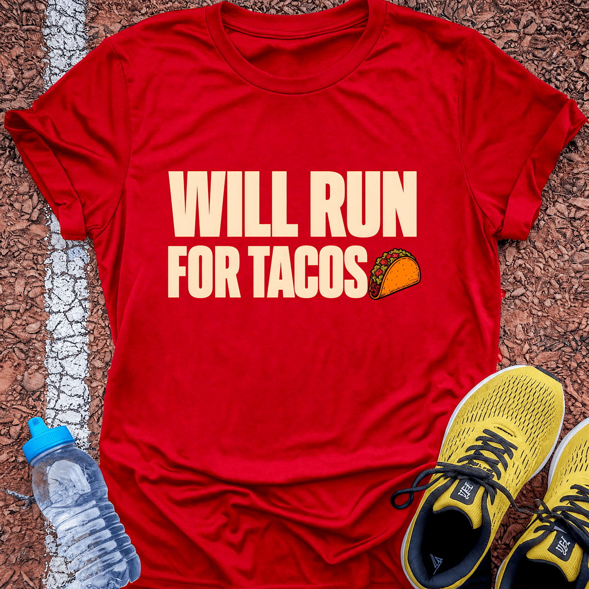 Run for Tacos - Red