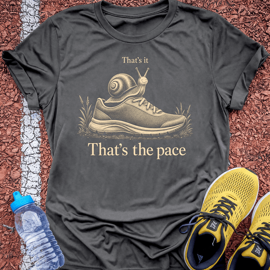 That's the Pace T-Shirt - Charcoal