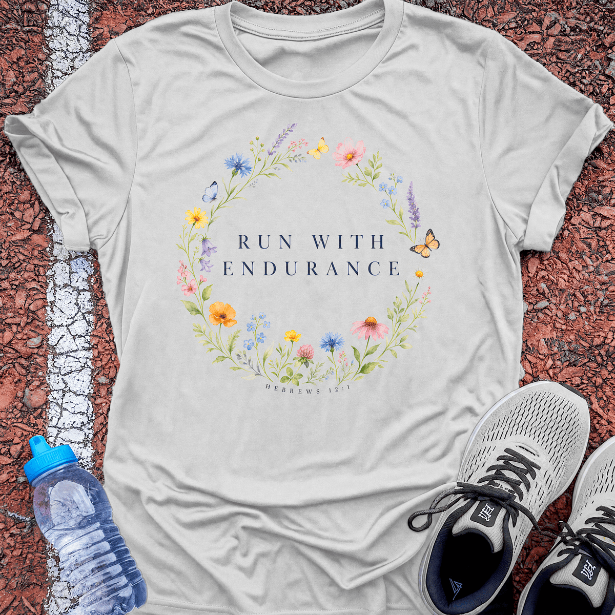 Run With Endurance T-Shirt - White