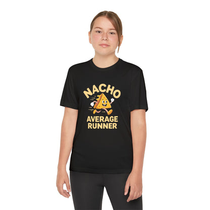 Nacho Average Runner Youth Tech Tee
