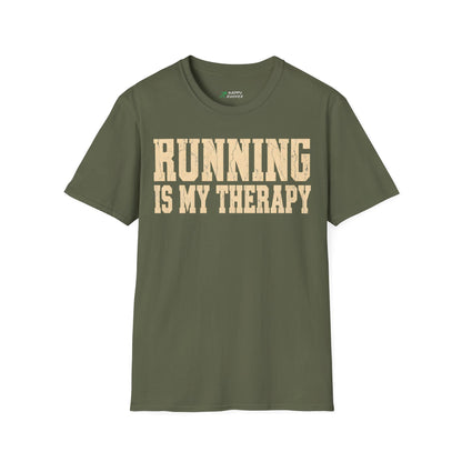 Running Is My Therapy T-Shirt
