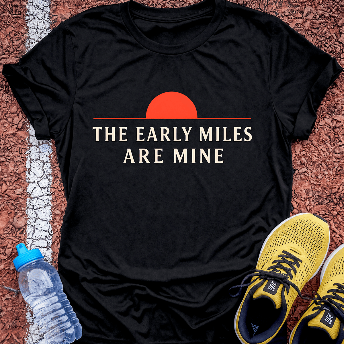 The Early Miles Are Mine - Black