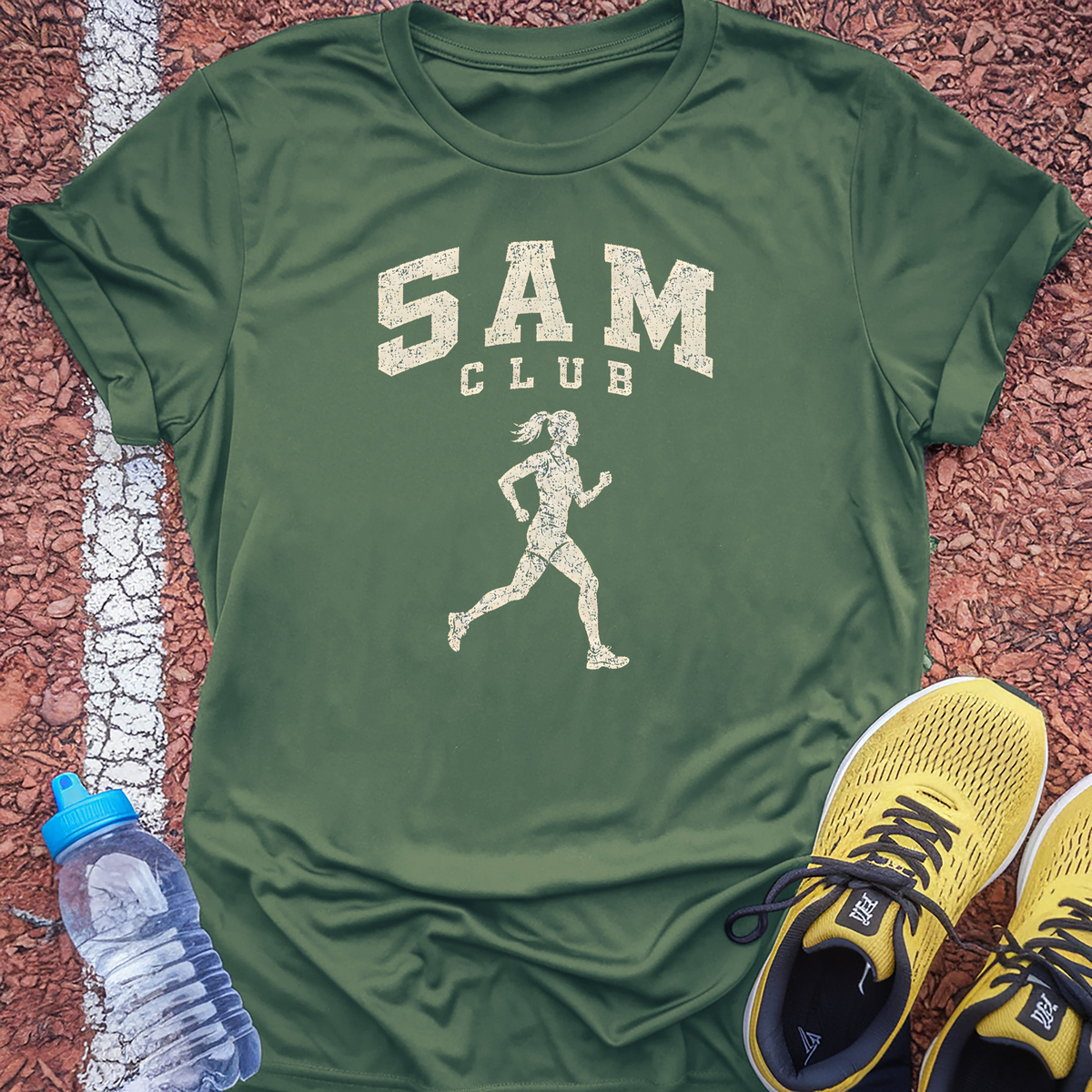 5AM Varsity T-Shirt - Military Green