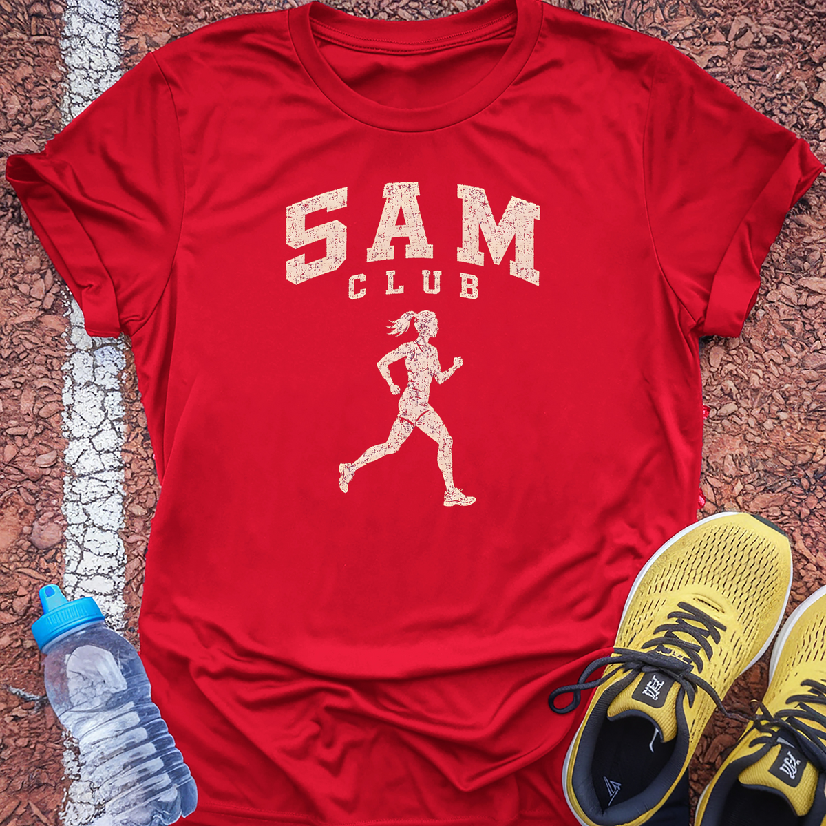 5AM Varsity T-Shirt - Red