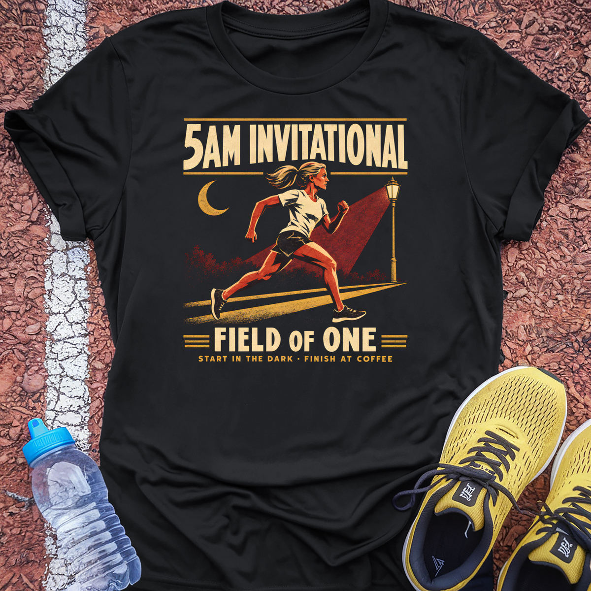 5AM Invitational Tech Tee - Black