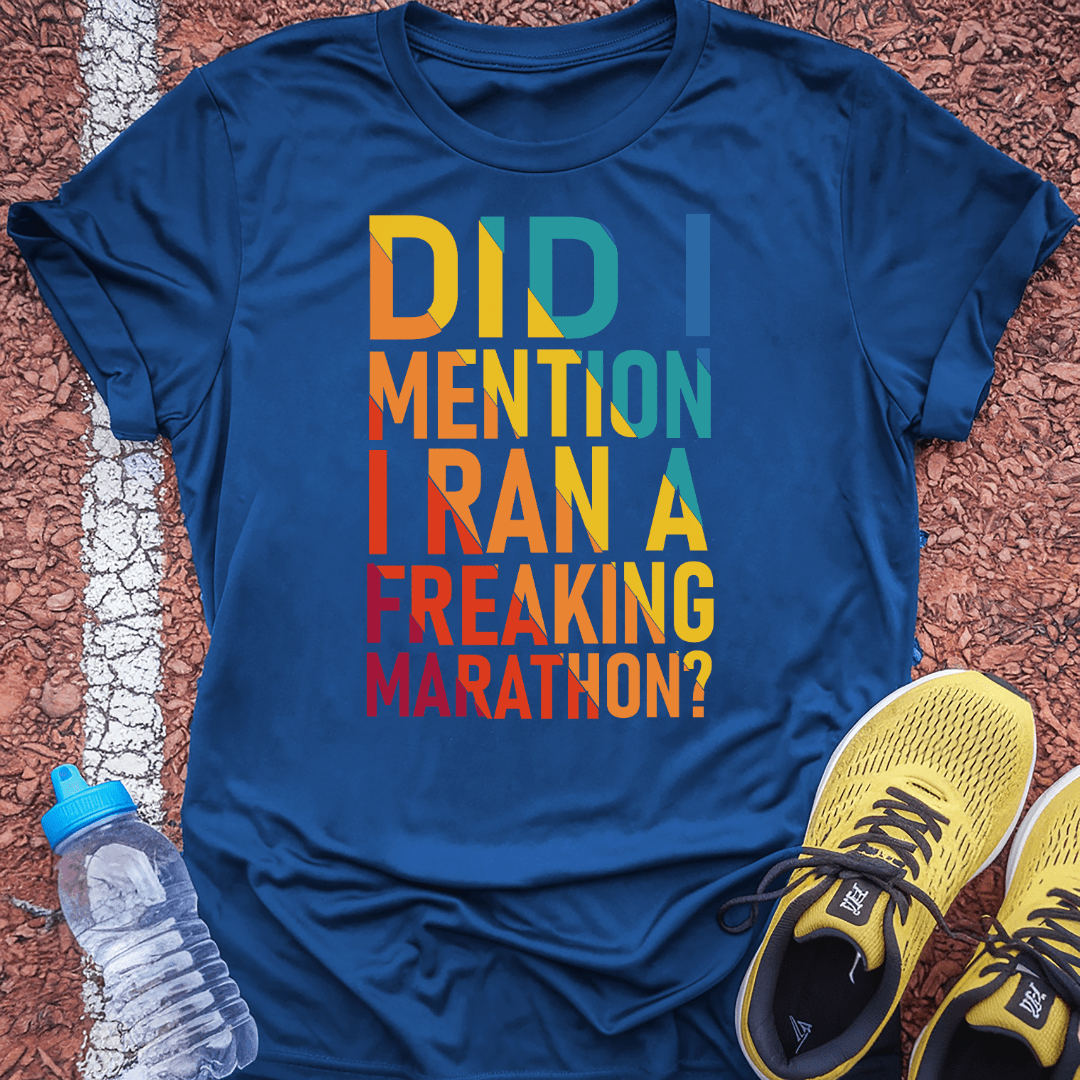 Freaking Marathon Tech Tee