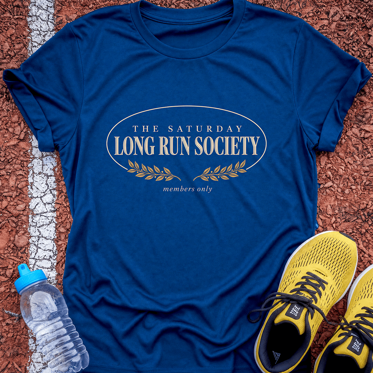 Long Run Society T-Shirt - Royal