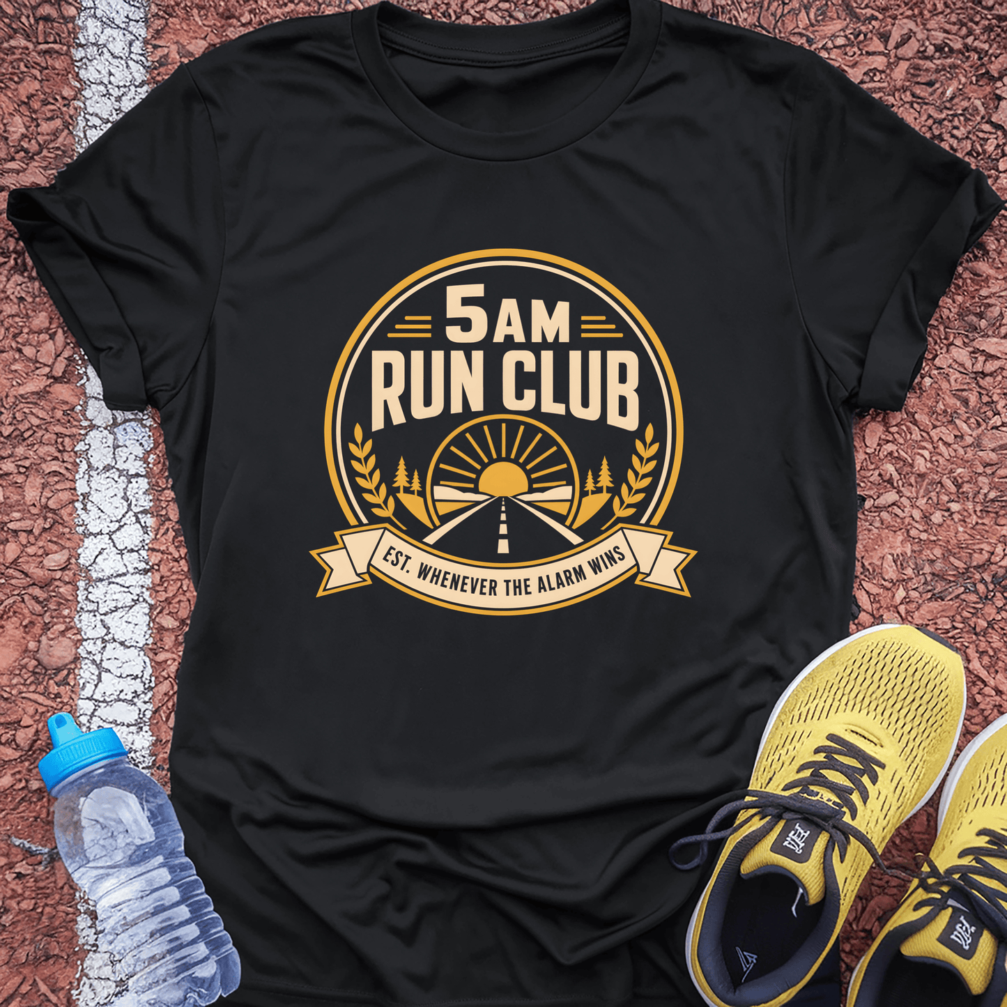 5AM Run Club T-Shirt - Black