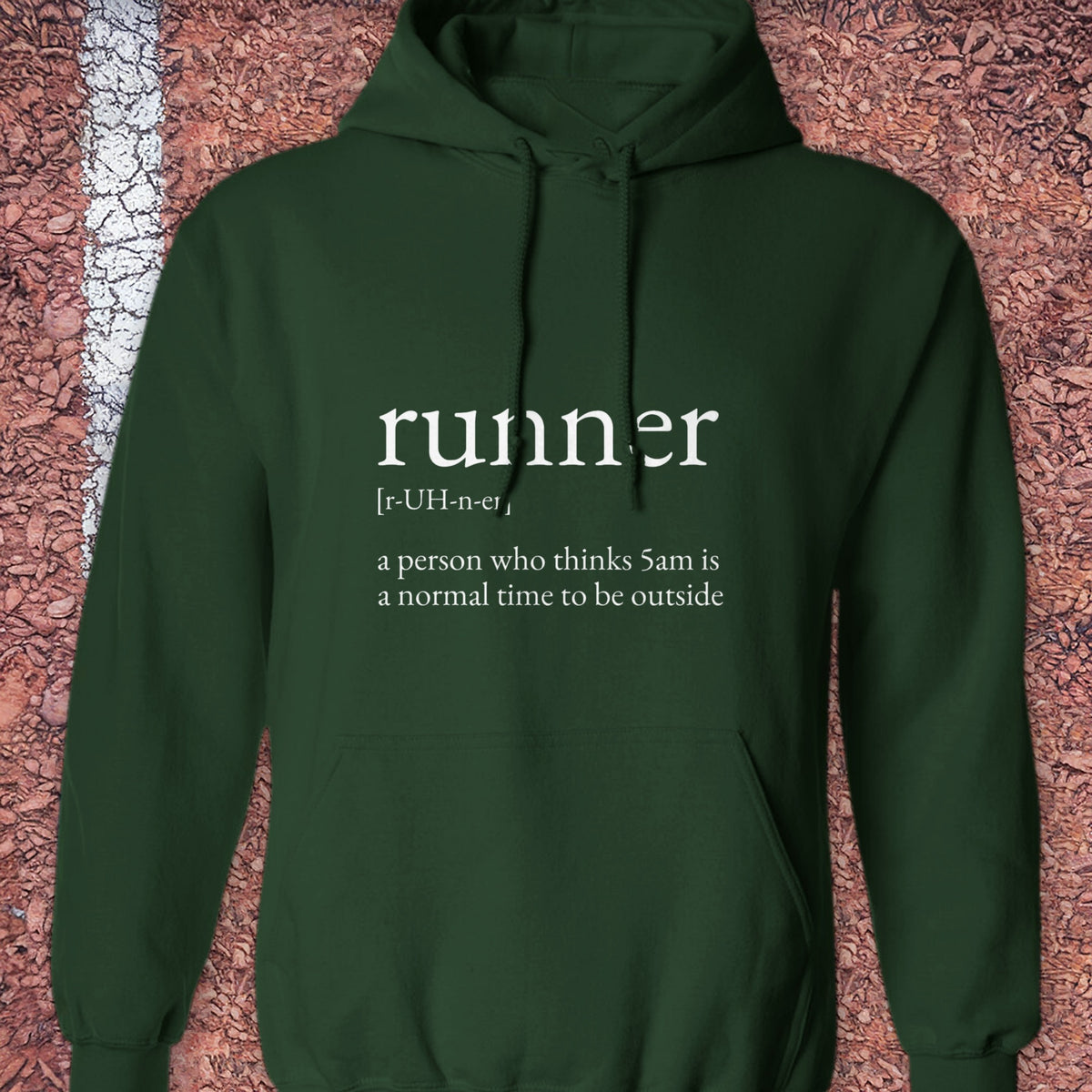 5am Hoodie - Forest Green