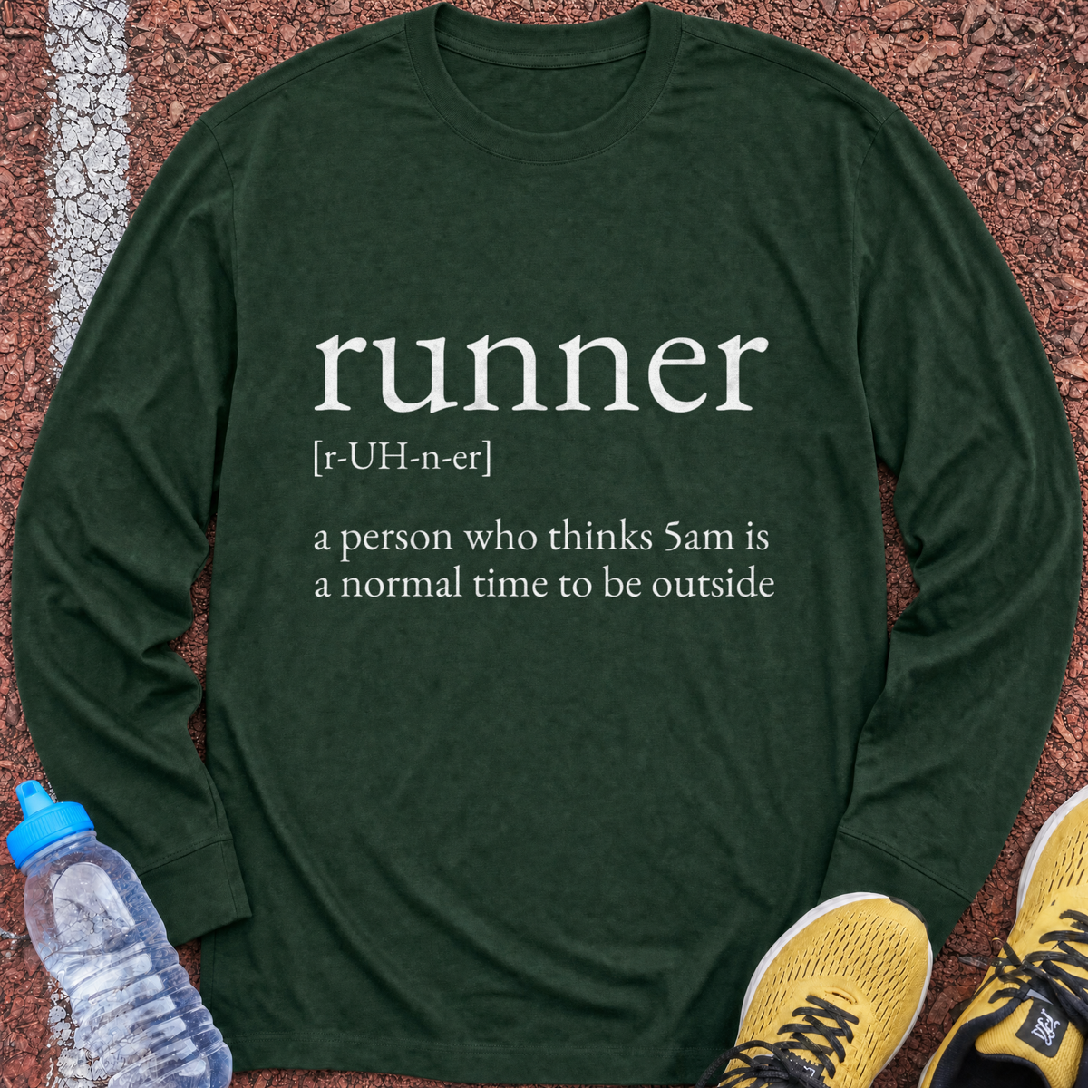 5am Long Sleeve - Forest Green