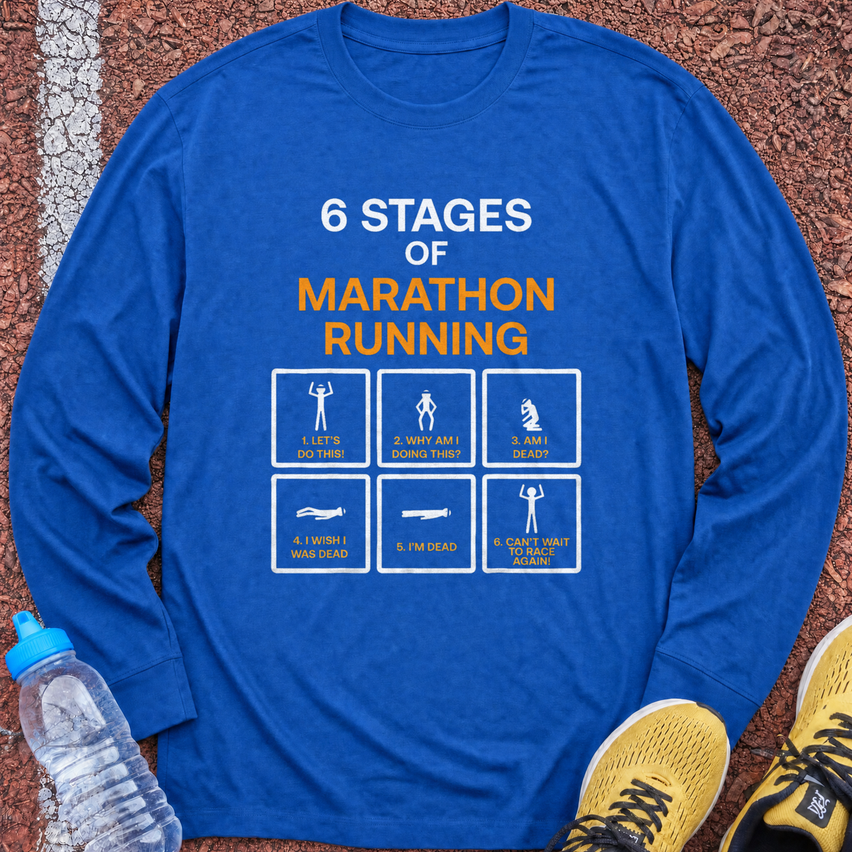 6 Stages Long Sleeve - Royal