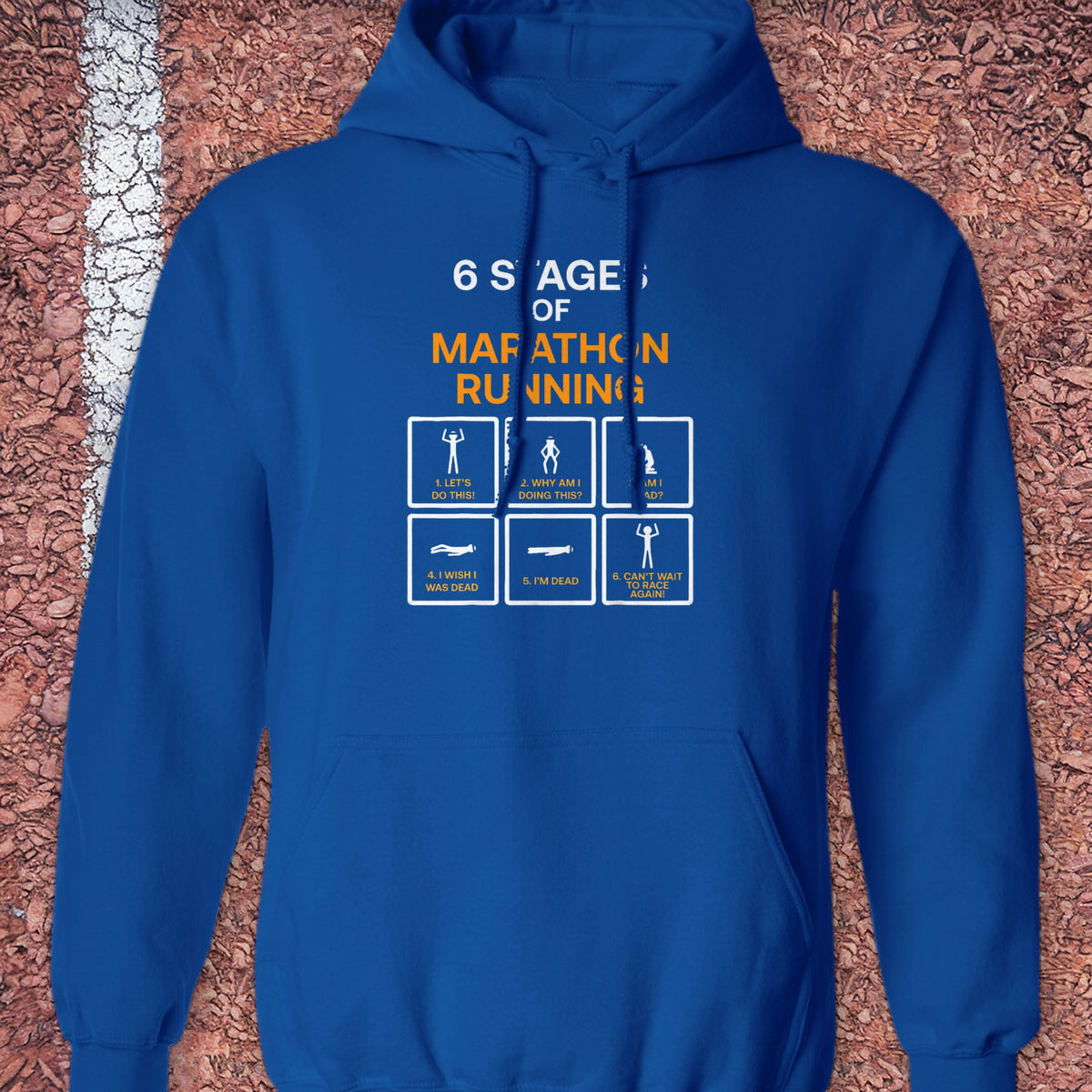 6 Stages Hoodie - Royal