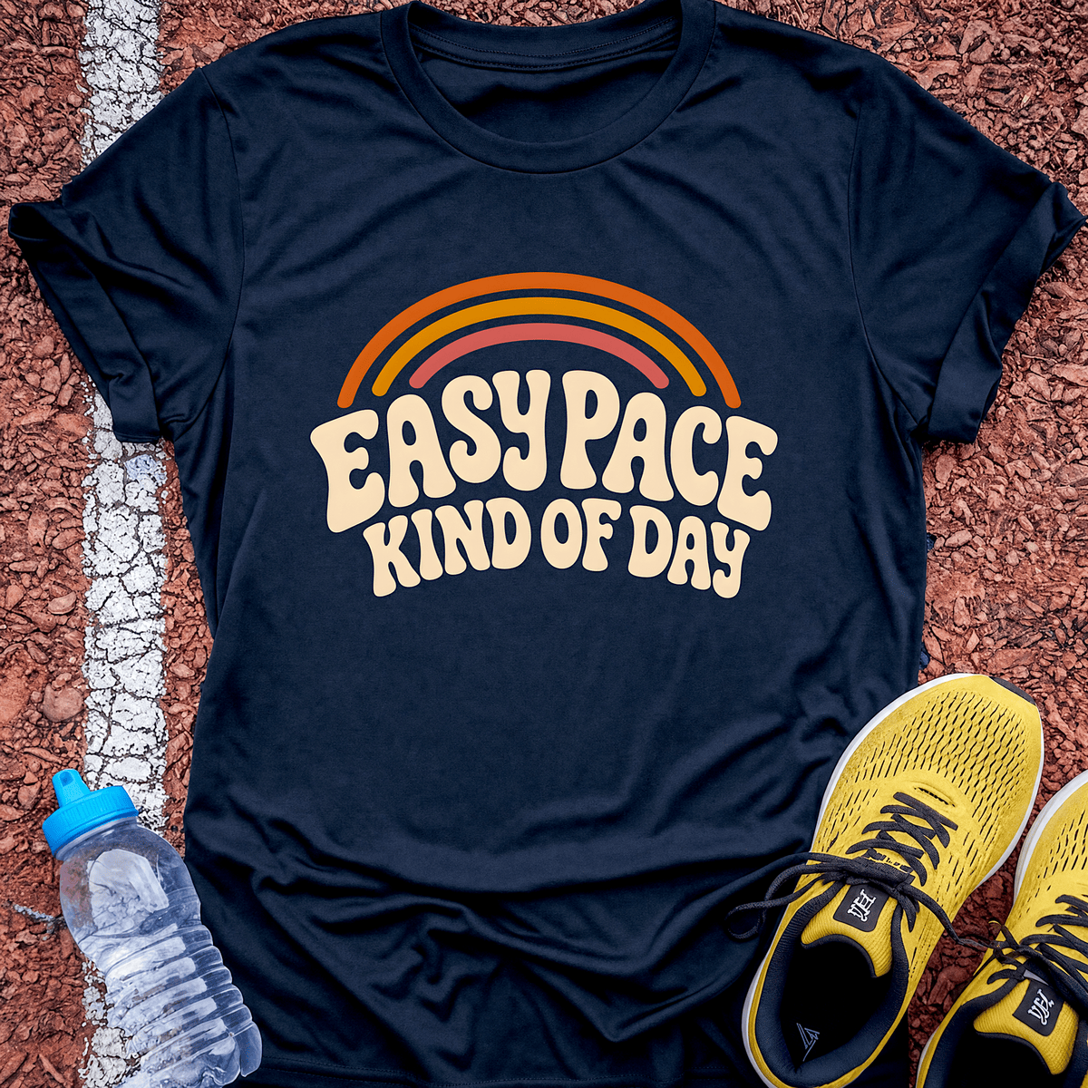 Easy Pace Day T-Shirt - Navy
