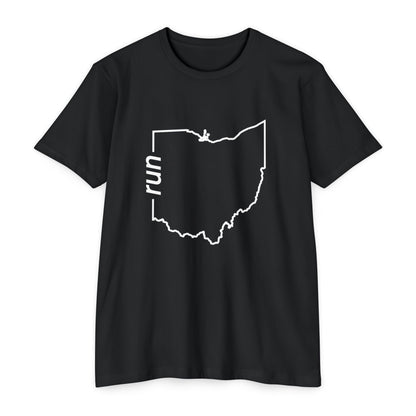 Run Ohio Blended Tee
