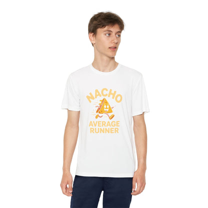 Nacho Average Runner Youth Tech Tee