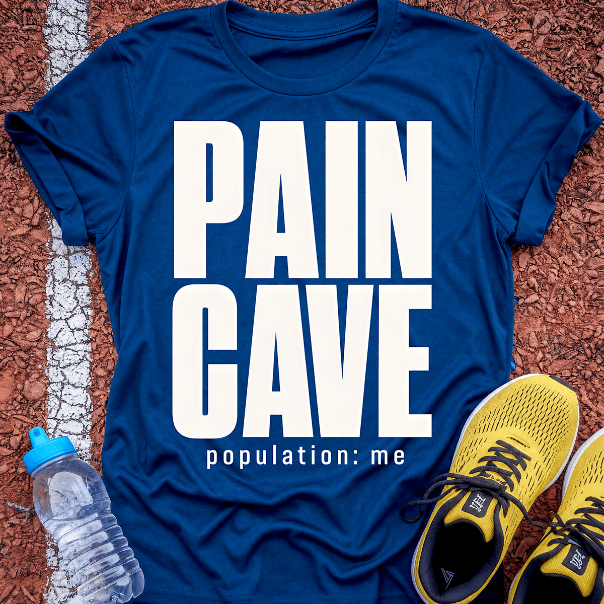 Pain Cave T-Shirt - Royal
