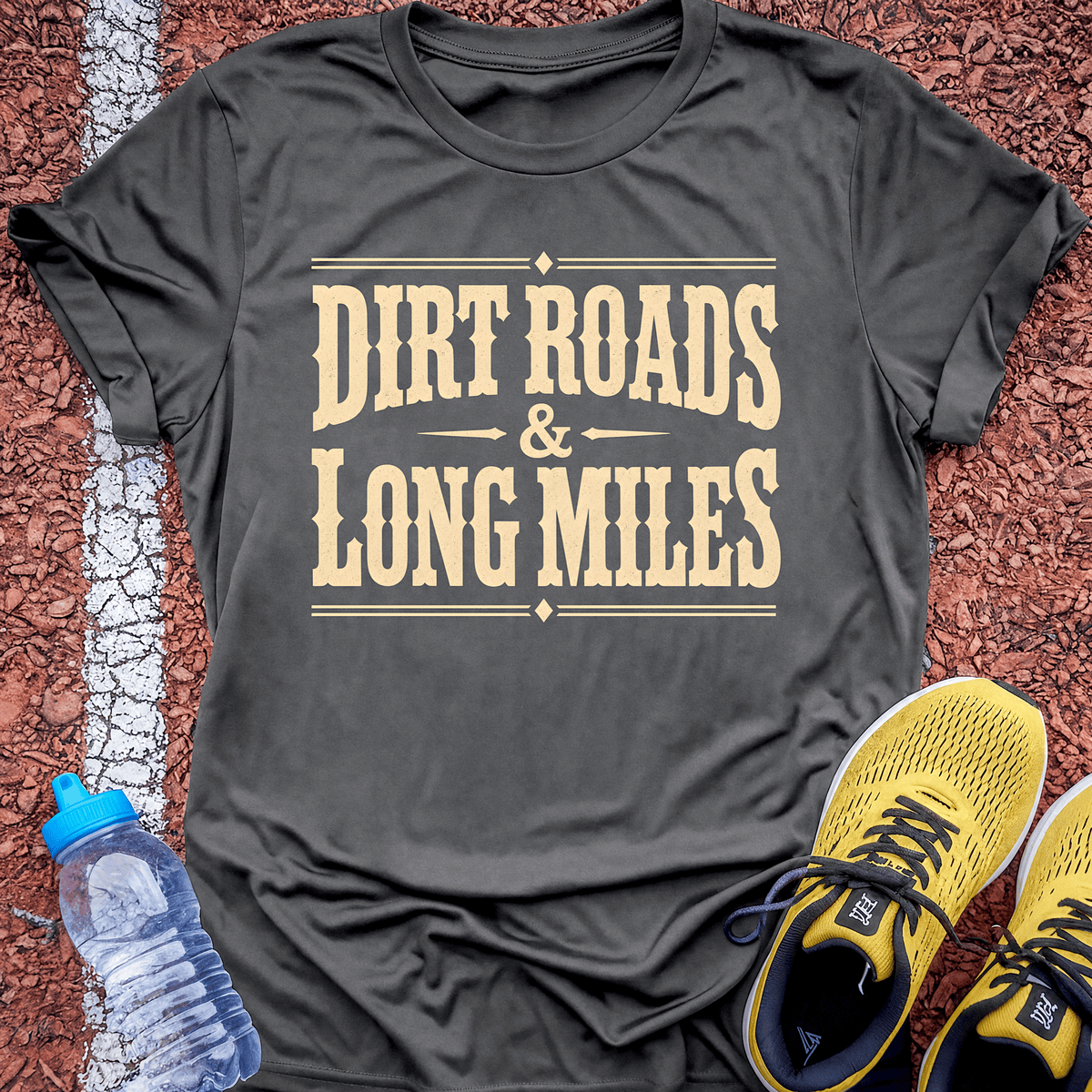 Dirt Roads T-Shirt - Charcoal