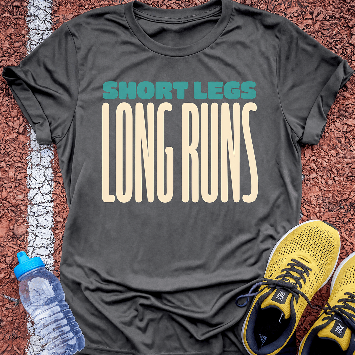 Short Legs Long Runs - Charcoal