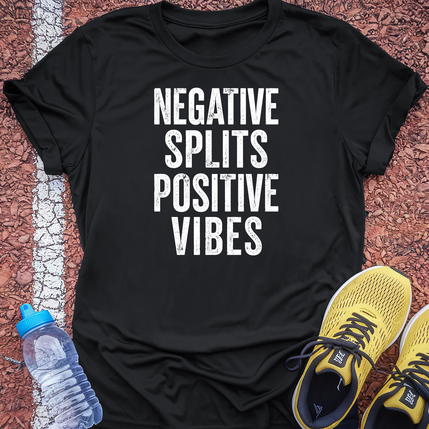 Negative Splits Positive Vibes - Black