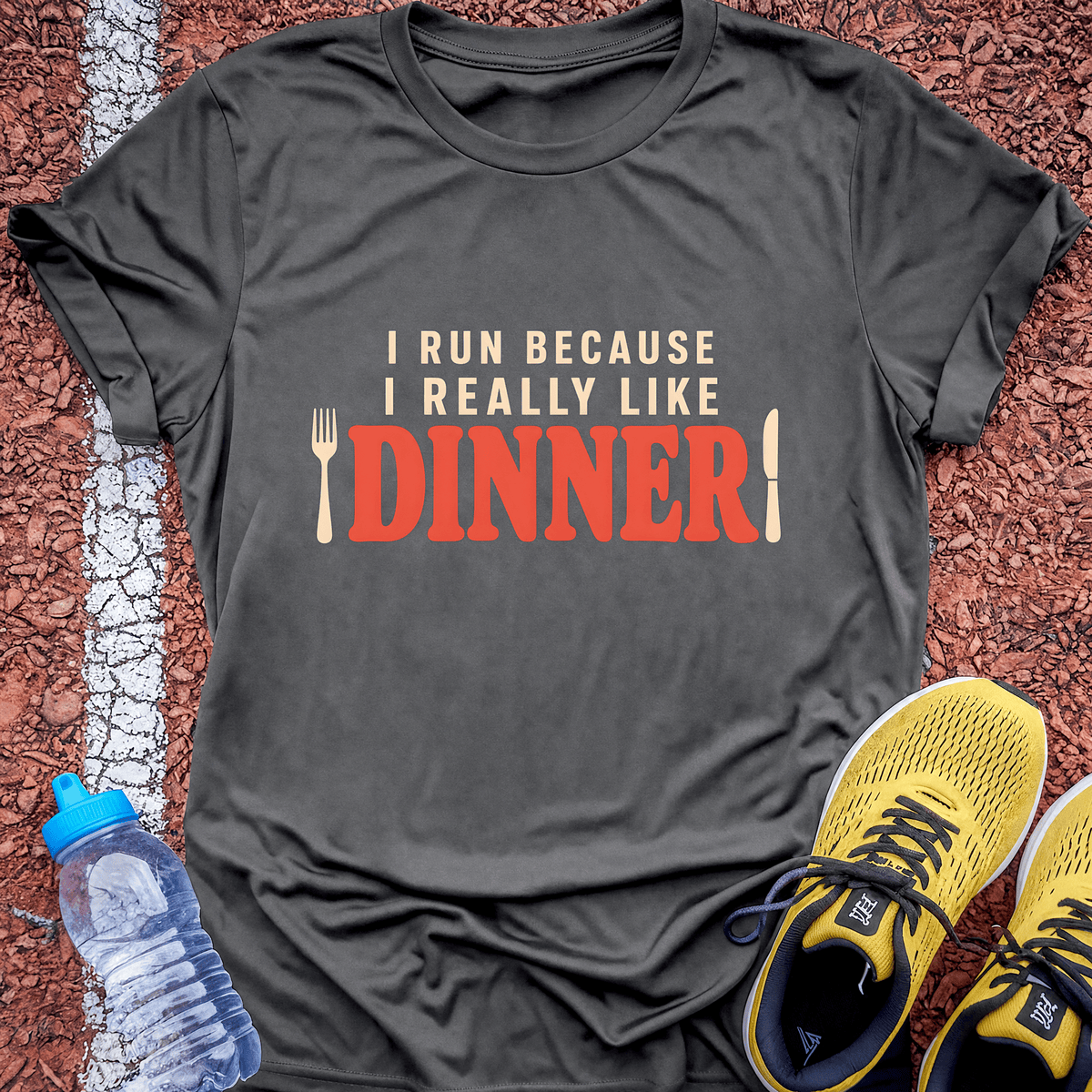 Really Like Dinner - Charcoal