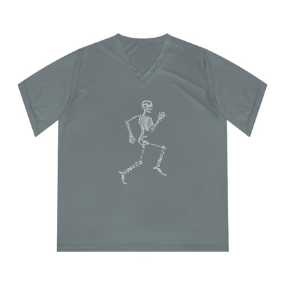 Bones Women's V-Neck Tech Tee