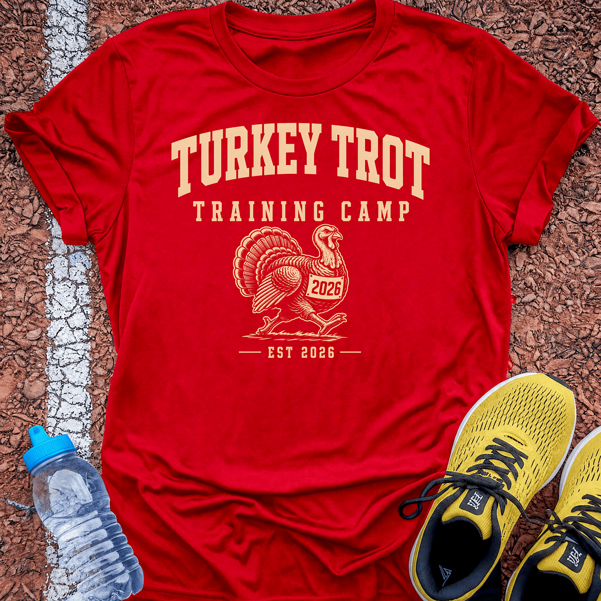 Turkey Trot T-Shirt - Red