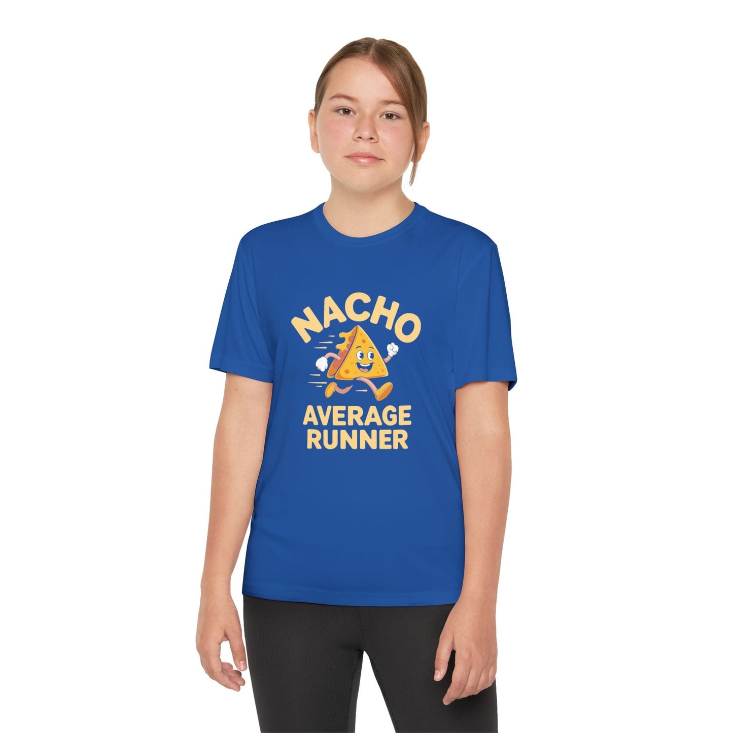 Nacho Average Runner Youth Tech Tee