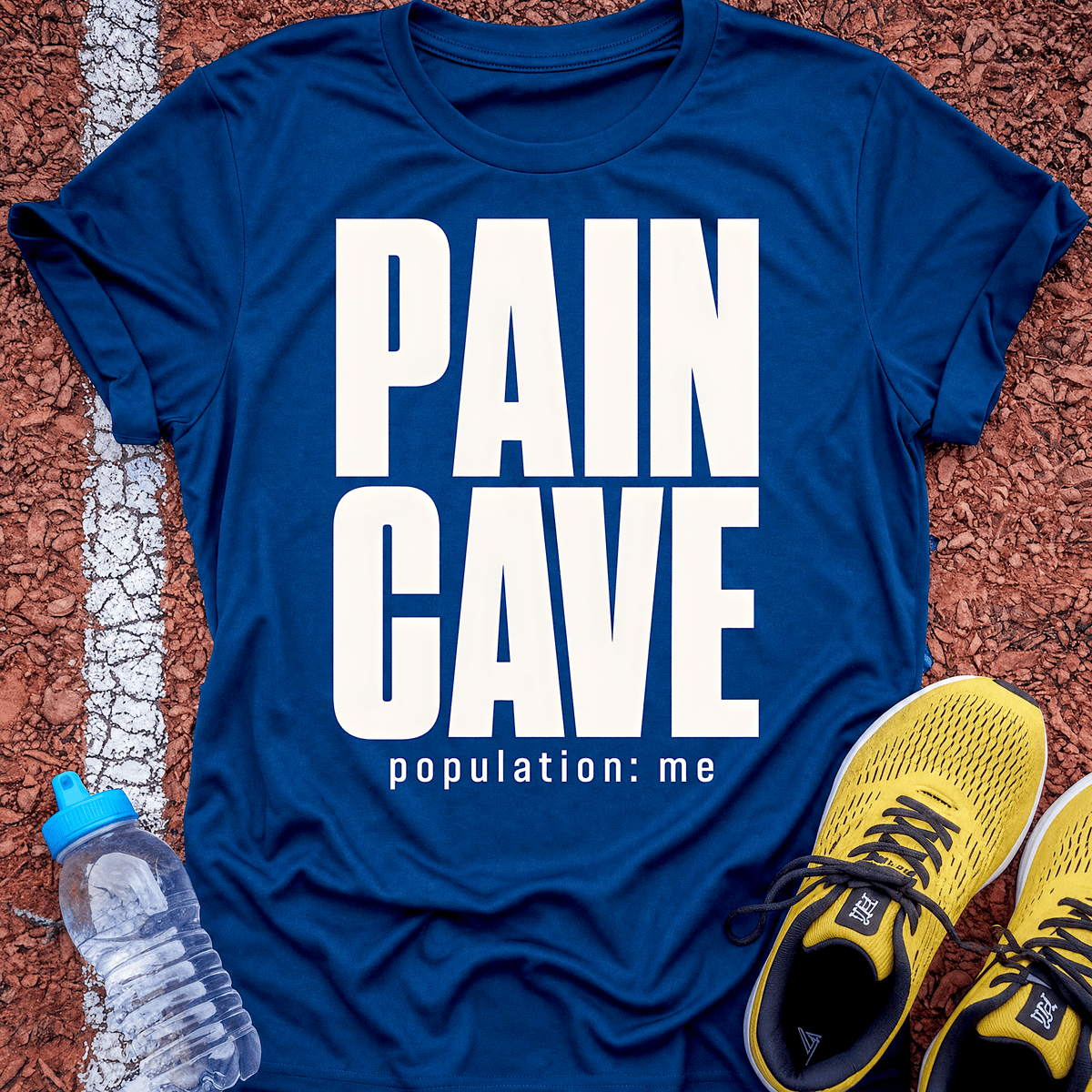 Pain Cave T-Shirt - Royal