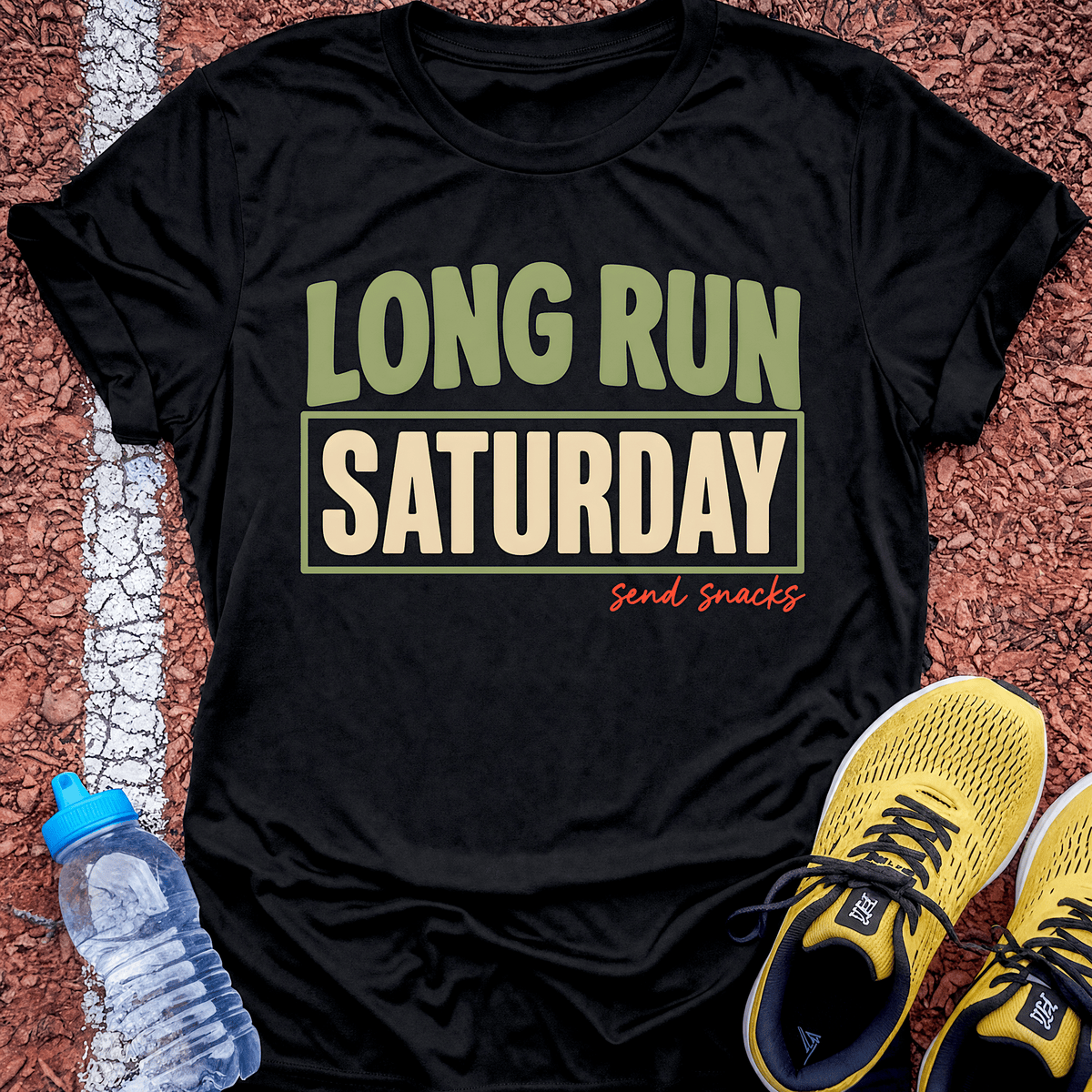 Long Run Saturday - Black