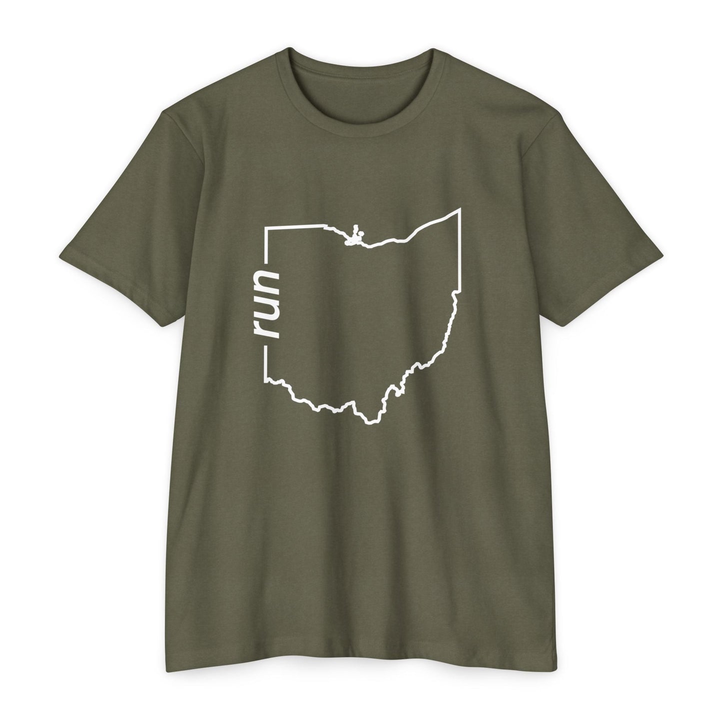 Run Ohio Blended Tee