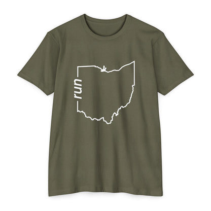Run Ohio Blended Tee