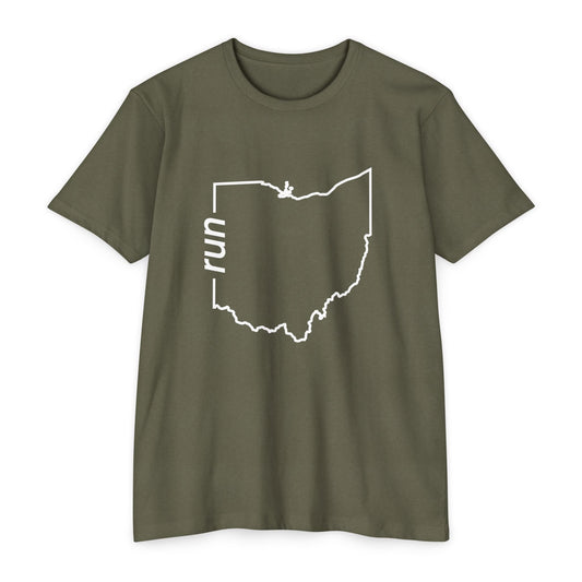 Run Ohio Blended Tee
