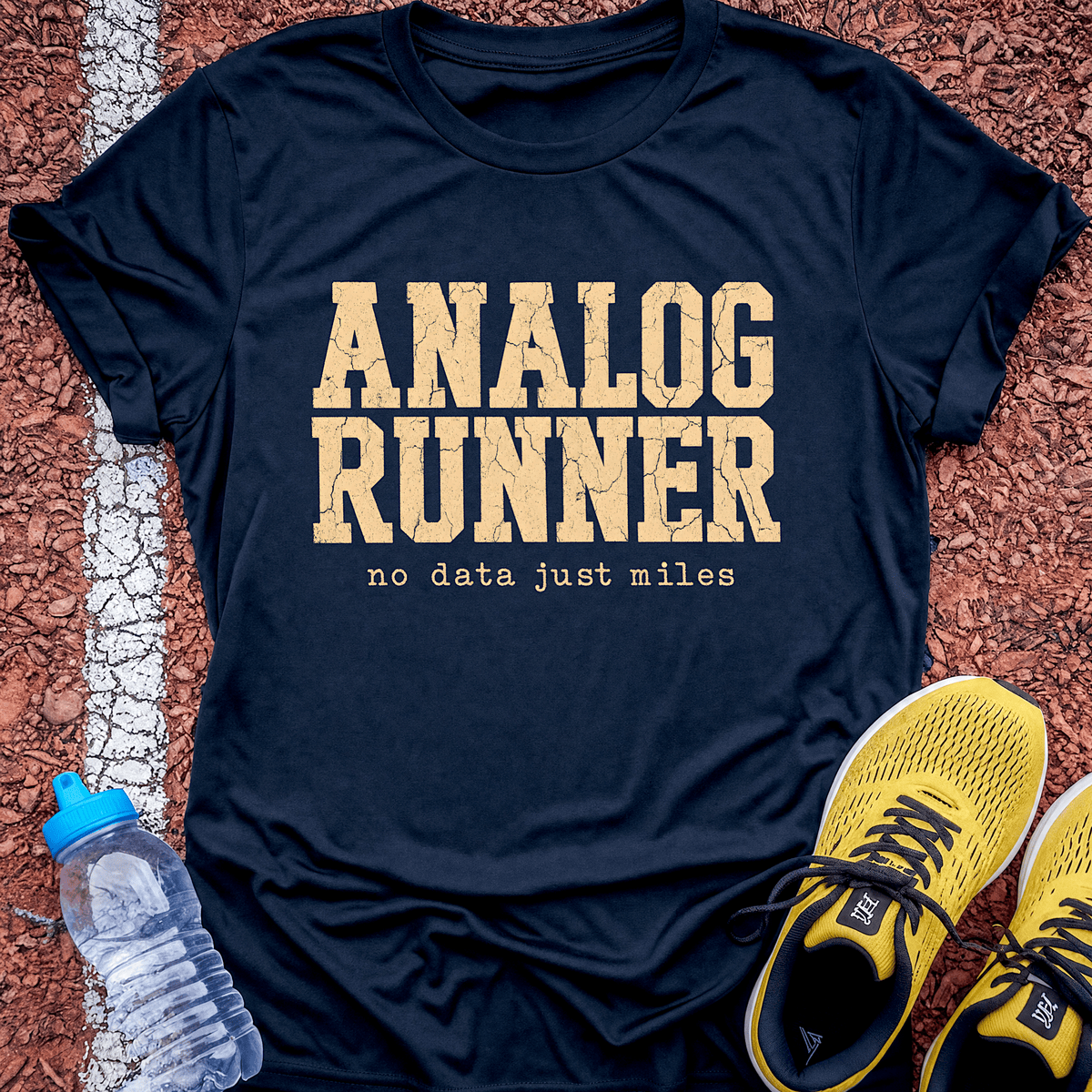 Analog Runner T-Shirt - Navy