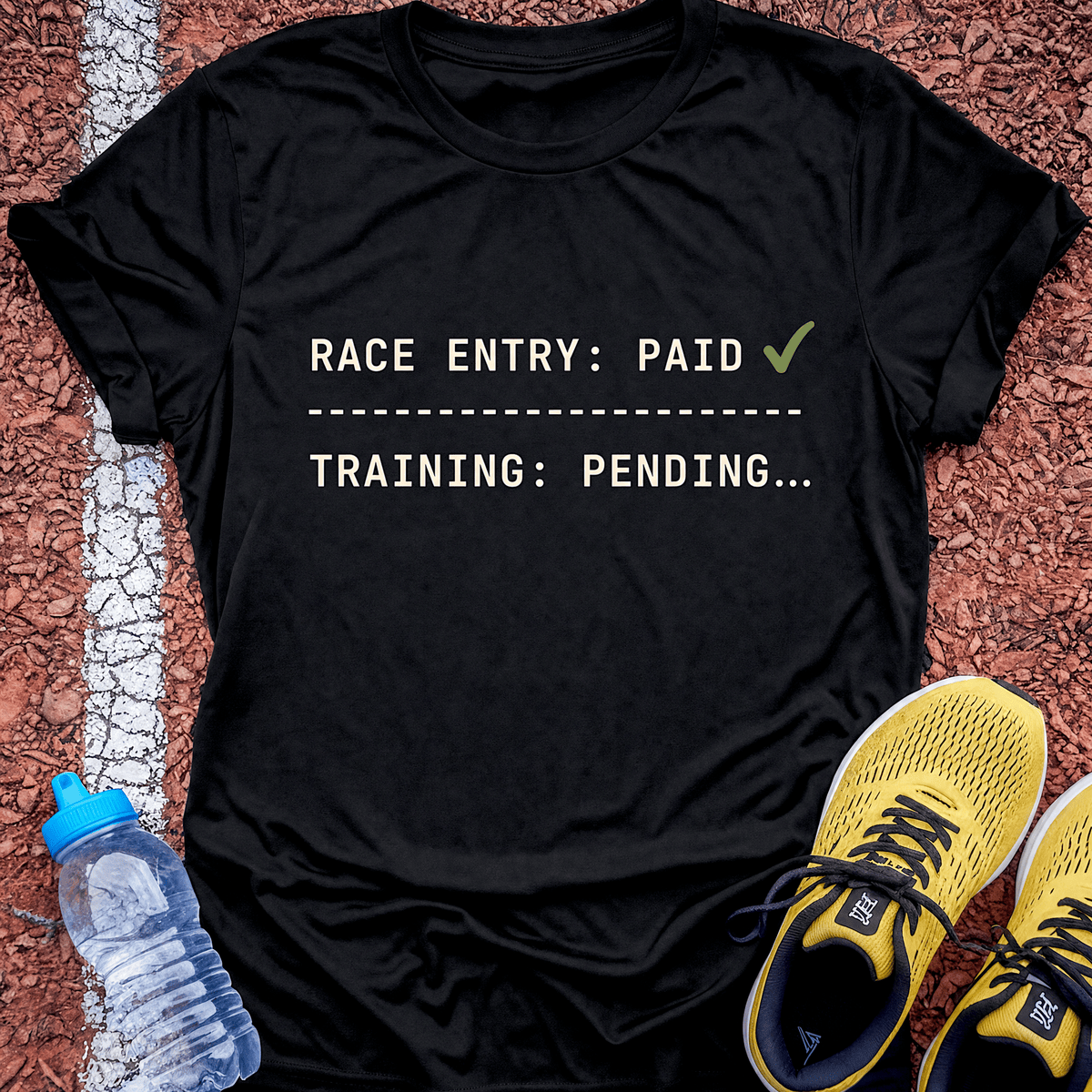 Race Entry Paid - Black