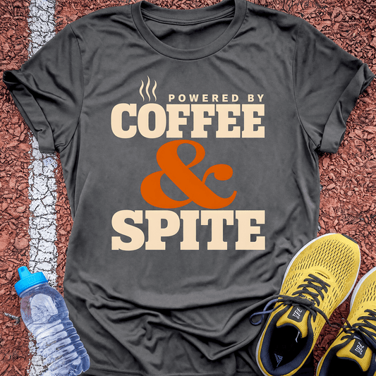 Coffee and Spite T-Shirt - Charcoal