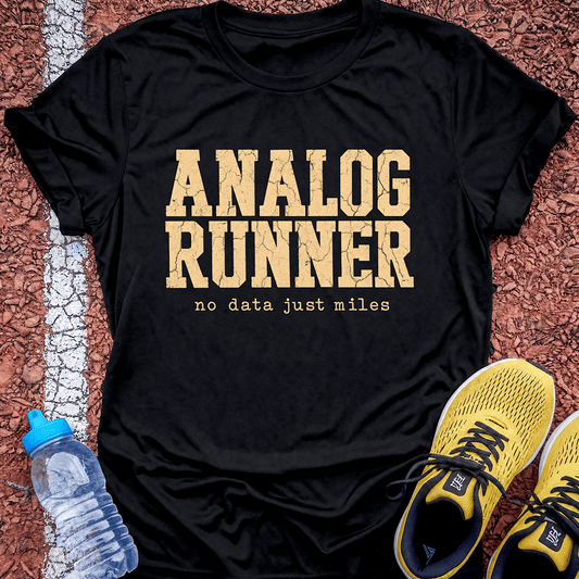 Analog Runner T-Shirt - Black