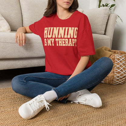 Running Is My Therapy T-Shirt