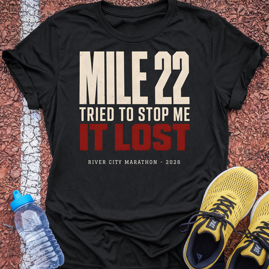 Mile 22 personalised t-shirt