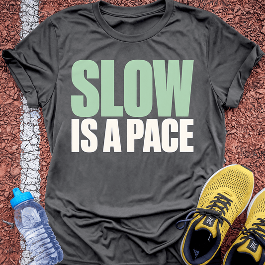 Slow Is a Pace - Charcoal