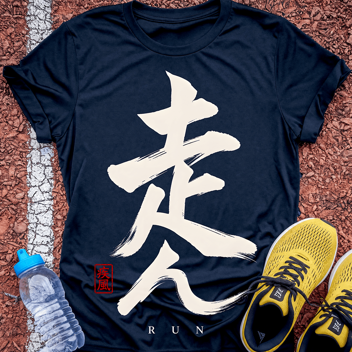 Kanji Banner - Navy