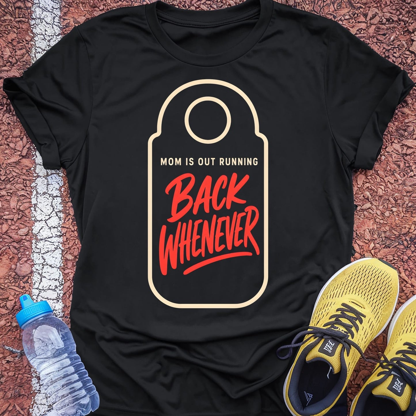 Back Whenever t-shirt — Black