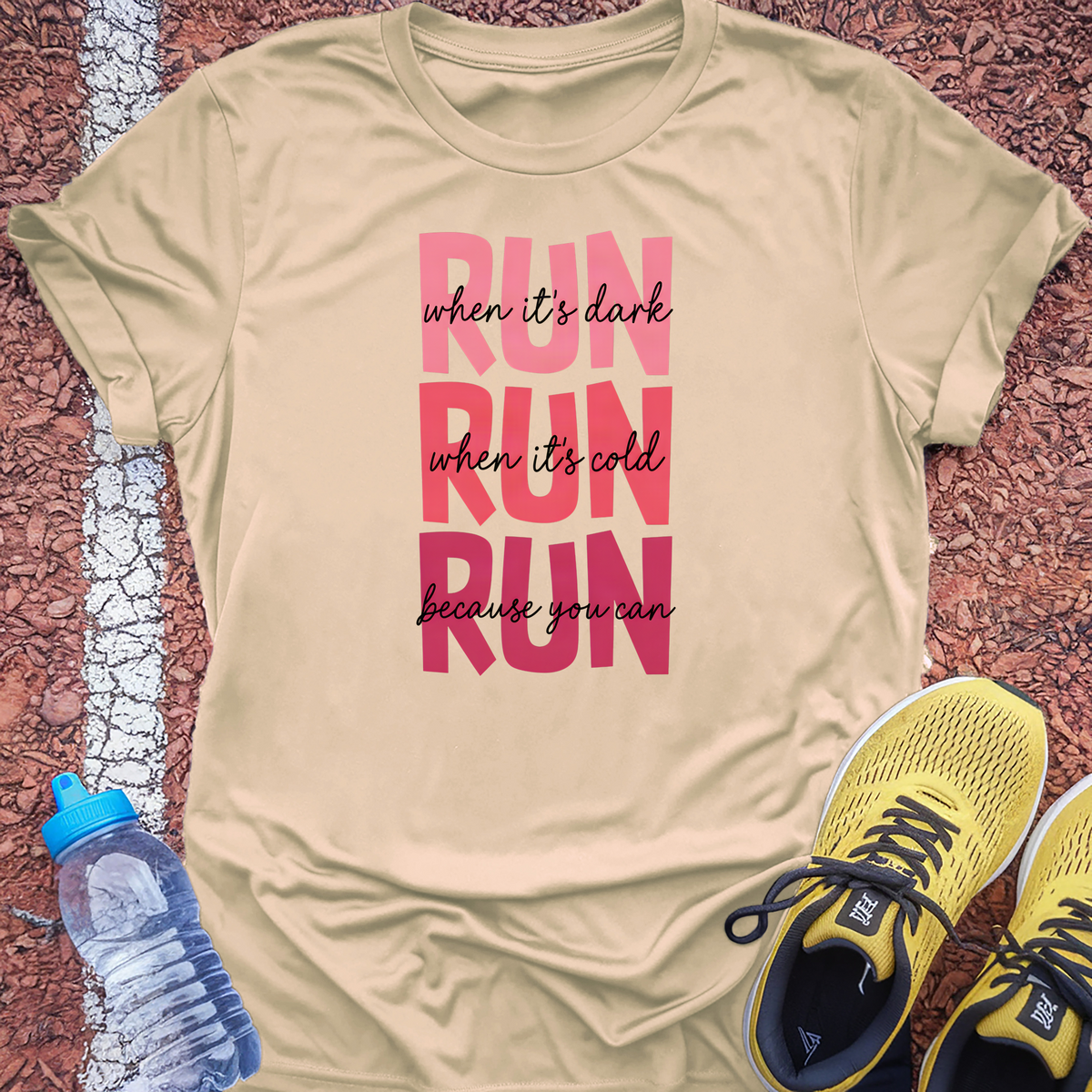 Because You Can T-Shirt - Natural