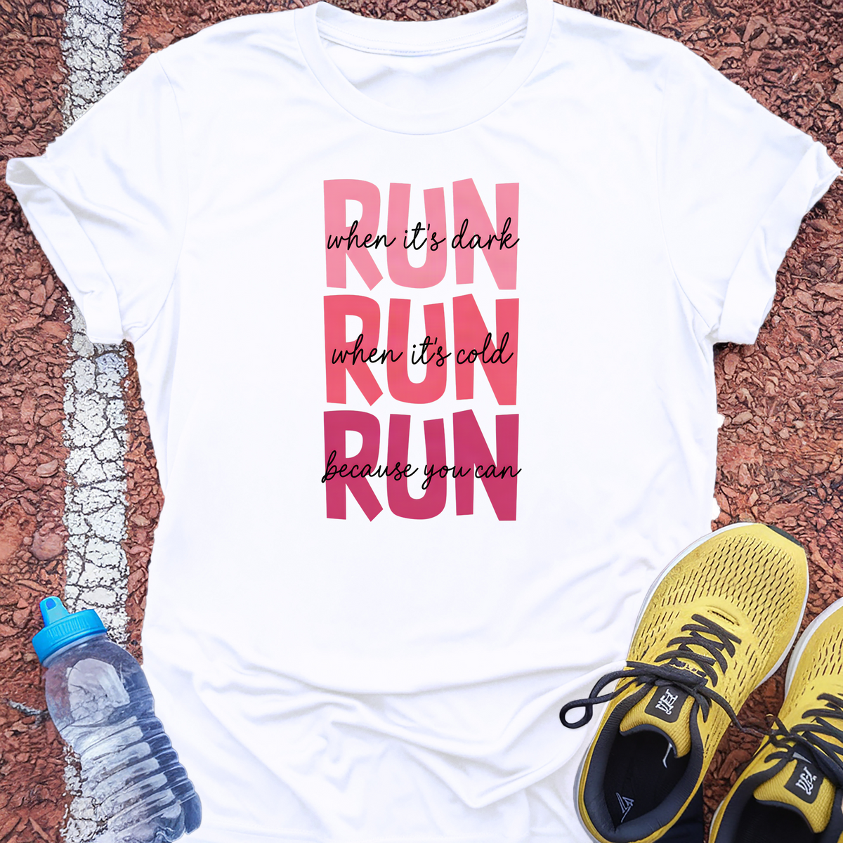 Because You Can T-Shirt - White