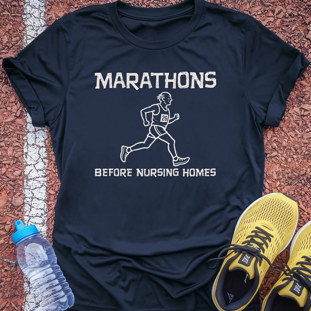 Before Nursing Homes T-Shirt - Navy