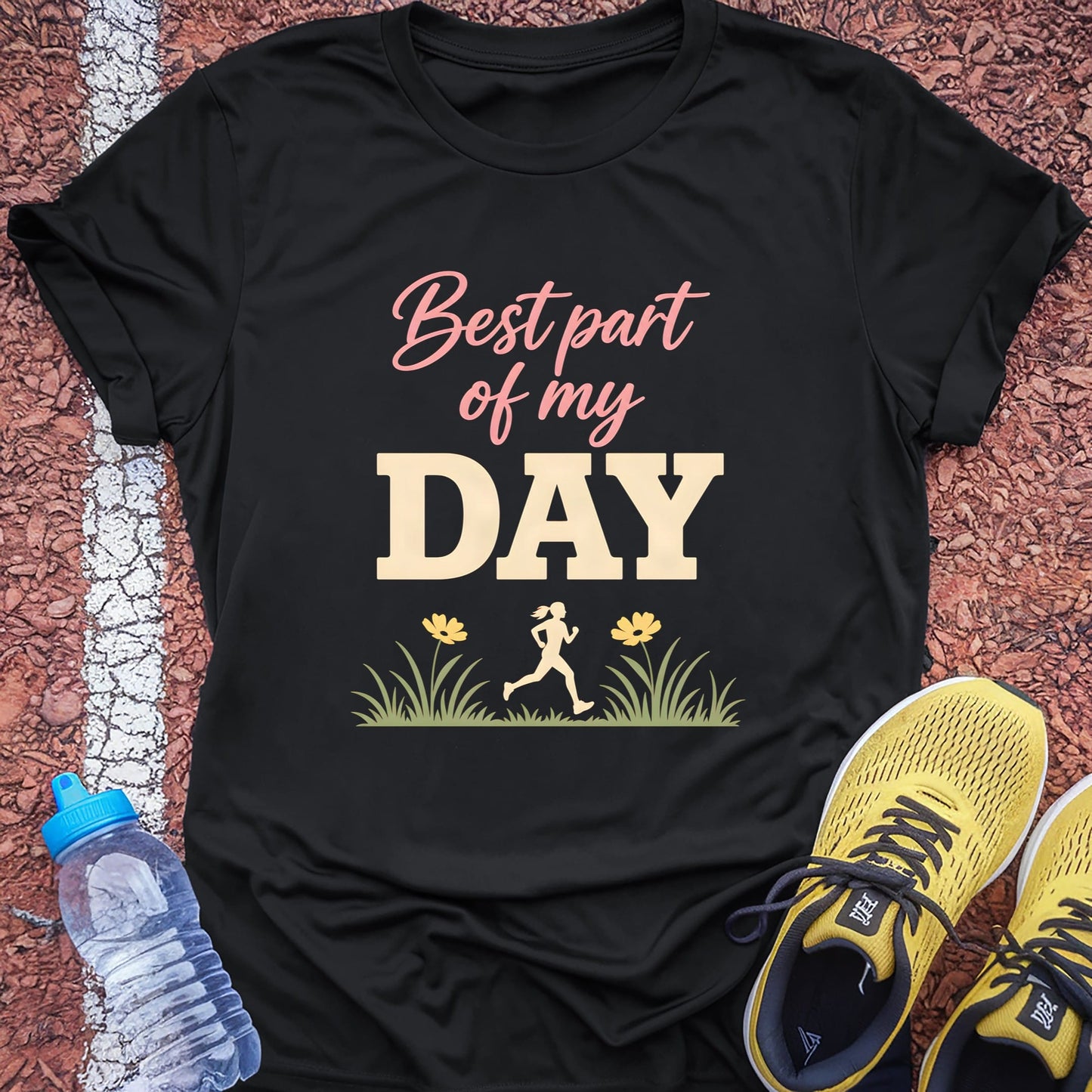 Best Part of My Day t-shirt — Black