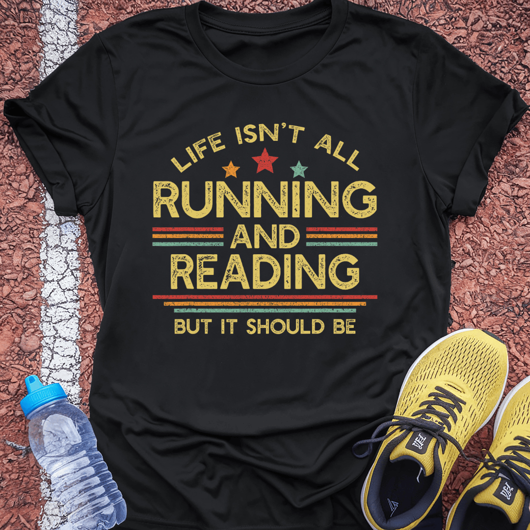 Running & Reading Tech Tee