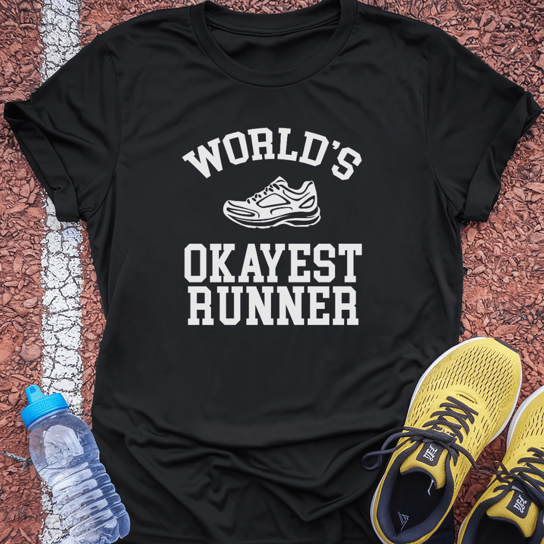 Okayest Runner Tech Tee